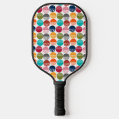 Raquette De Pickleball Bandes et solides (Recto)