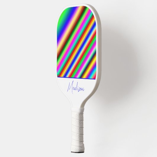 Raquette De Pickleball Bandes mod cool personnalisées (Gauche)