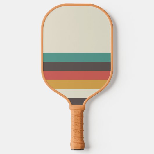 Raquette De Pickleball Bandes rétro classiques (Recto)