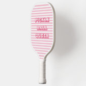 Raquette De Pickleball Bandes roses | Pickle Ball Queen (Gauche)