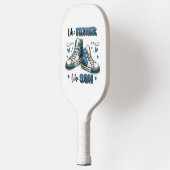 Raquette De Pickleball Baskets Bleus Comme Père, Comme Fils (Gauche)