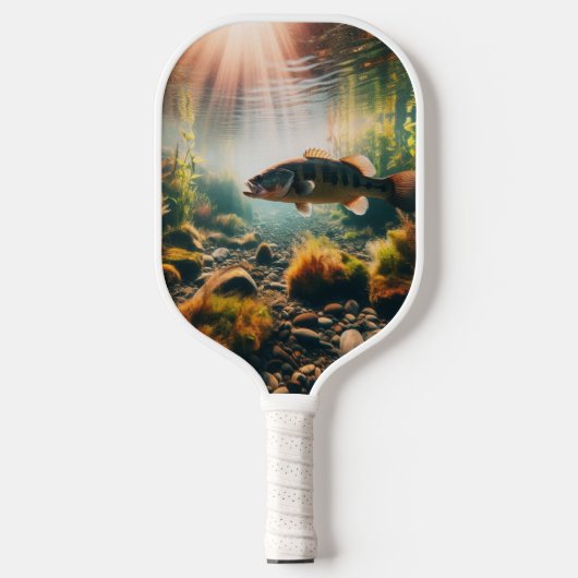 Raquette De Pickleball Basse-bouche sous-marine (Recto)