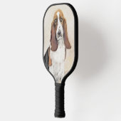 Raquette De Pickleball Basset Hound Peinture - Joli Original Chien Art Pi (Gauche)