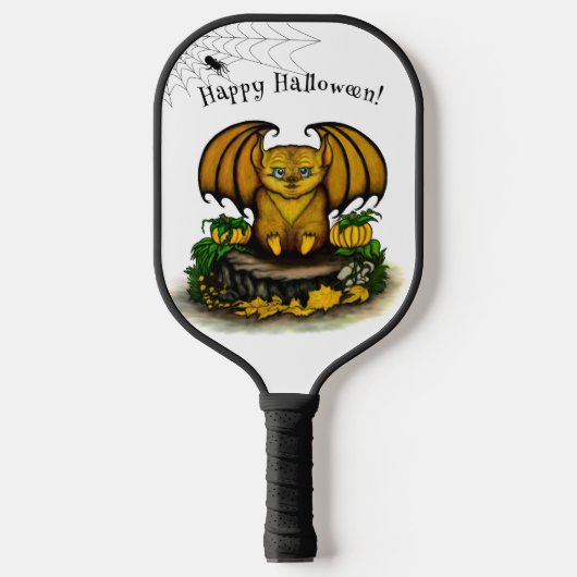 Raquette De Pickleball Bat d'Halloween mignonne (Recto)
