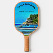 Raquette De Pickleball Bateaux de pêche Mismaloya 0346 (Recto)