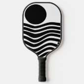 Raquette De Pickleball Bauhaus Abstrait (Recto)