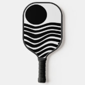 Raquette De Pickleball Bauhaus Abstrait (Verso)