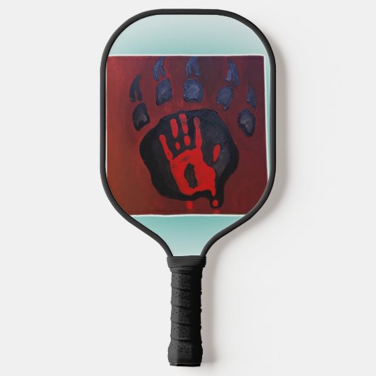 Raquette De Pickleball Bearpaw MMIW (Verso)