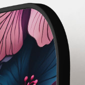 Raquette De Pickleball Beau hibiscus personnalisé (Détail gauche)