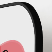 Raquette De Pickleball Beaucoup d'amour, grand coeur (Détail gauche)