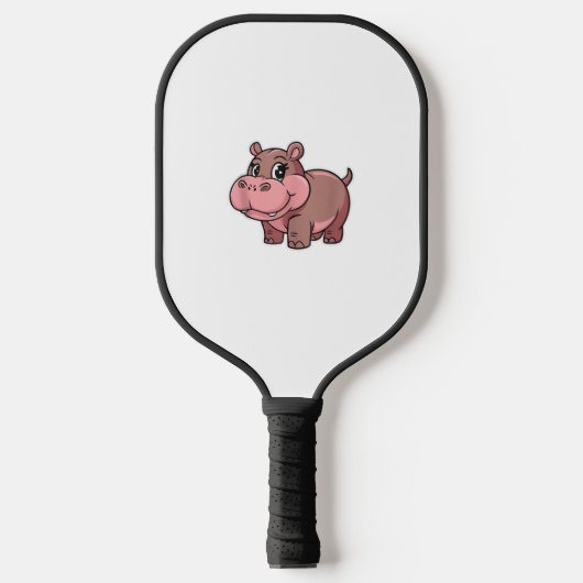 Raquette De Pickleball Bébé mignon Hippo Moo Deng Débardeur_1 (Recto)