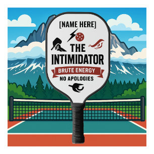 Raquette De Pickleball Bêche de Pickleball Personnalisée au Nom The Intim