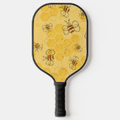 Raquette De Pickleball Bee Buzzing Honey Bees mignonne (Recto)