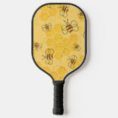 Raquette De Pickleball Bee Buzzing Honey Bees mignonne (Verso)