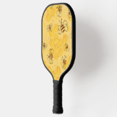 Raquette De Pickleball Bee Buzzing Honey Bees mignonne (Gauche)