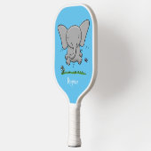 Raquette De Pickleball Belle adorable dessin d'éléphant bébé (Gauche)
