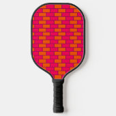 Raquette De Pickleball Belle brique rouge moderne Pro Pickleball Paddle (Recto)