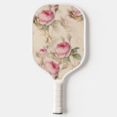 Raquette De Pickleball Belle florale Vintage (Verso)