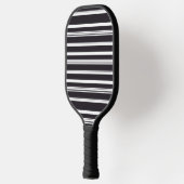 Raquette De Pickleball Belles rayures blanches noires (Gauche)