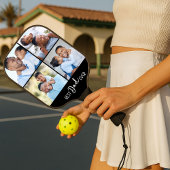 Raquette De Pickleball Best Dad Ever Four Photo Collage