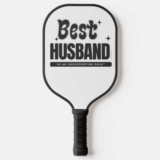 Raquette De Pickleball Best Husband In An Unsupporting Role- (Recto)