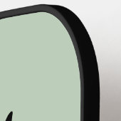 Raquette De Pickleball Best Mom Ever Personalized Sage Green (Détail gauche)