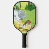 Raquette De Pickleball Biche et faon (Verso)