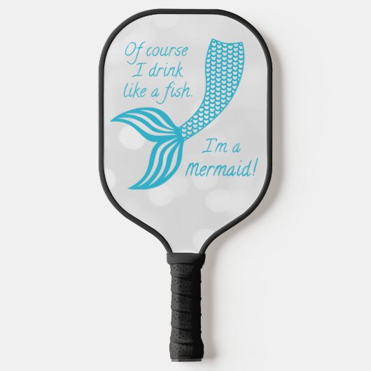 Raquette De Pickleball Bien sûr que je bois comme un poisson, je suis une (Recto)