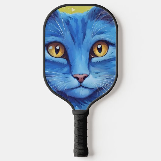 Raquette De Pickleball Big Blue Cat (Recto)