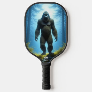 Raquette De Pickleball Bigfoot Sasquatch dans les bois