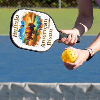 Raquette De Pickleball Bison de Buffalo américain