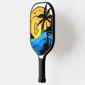 Raquette De Pickleball Bitcoin été - pièce de cristal (Gauche)