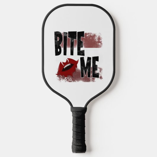 Raquette De Pickleball Bite me - Citation Cool - Halloween - Bat (Recto)