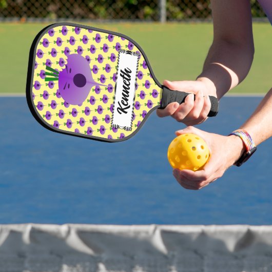 Raquette De Pickleball Bite the Angry Turnip par Kenneth Yoncich (Insitu)