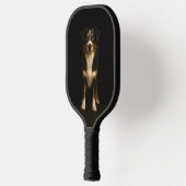 Raquette de Pickleball Black 4 Luxe, Aussie Shepar (Gauche)