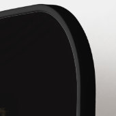 Raquette de Pickleball Black 4 Luxe, Aussie Shepar (Détail gauche)