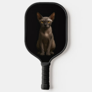 Raquette de Pickleball Black 4 Luxe, Chat Sphynx