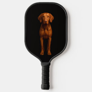 Raquette de Pickleball Black 4 Luxe, Chien Vizsla