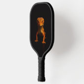 Raquette de Pickleball Black 4 Luxe, Gecko Léopard (Gauche)
