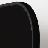 Raquette de Pickleball Black 4 Luxe, Gecko Léopard (Détail gauche)