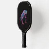 Raquette de Pickleball Black 4 Luxe, Iguane Rose (Gauche)