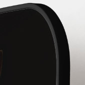 Raquette de Pickleball Black 4 Luxe, Okapi de la F (Détail gauche)