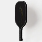 Raquette de Pickleball Black 4 Luxe, Panthère noir (Gauche)