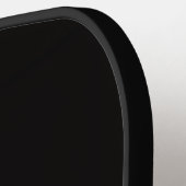 Raquette de Pickleball Black 4 Luxe, Perroquet Lor (Détail gauche)