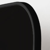 Raquette de Pickleball Black 4 Luxe, Perruche Doré (Détail gauche)