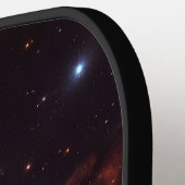 Raquette De Pickleball Black 4 Luxe Pickleball Paddle, Butterfly Nebula (Détail gauche)