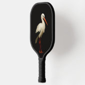 Raquette De Pickleball Black 4 Luxe Pickleball Paddle, Graceful Stork (Gauche)