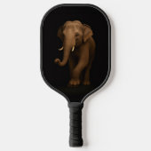 Raquette De Pickleball Black 4 Luxe Pickleball Paddle, Indian Elephant (Recto)
