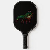 Raquette De Pickleball Black 4 Luxe Pickleball Paddle, Mantis Shrimp (Recto)