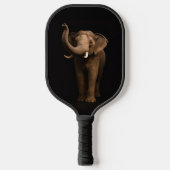 Raquette De Pickleball Black 4 Luxe Pickleball Paddle, Mighty Elephant (Recto)